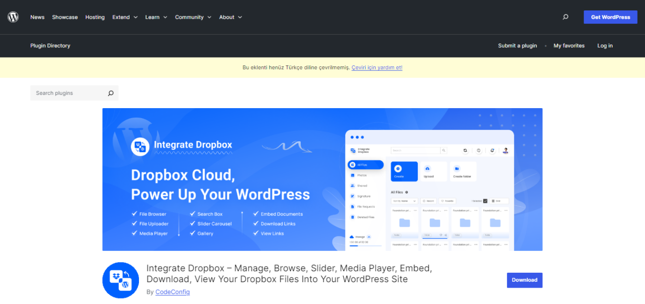 WordPress İçin En İyi 6 Dropbox Eklentisi!